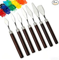 Palette Knife Set of 7, Stainless Steel Painting Knives by HomeKitchen%7CACozyHome