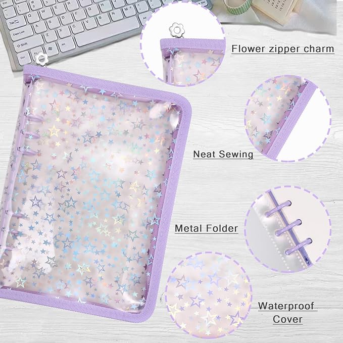 MUDOR 4 in 1 Sticker Storage Organizer, Binder - Image 3