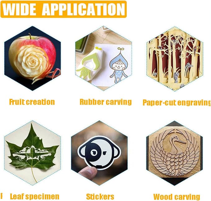 Self Healing Sewing Mat, Exacto Knife Precision Carving Craft Hobby Knife Kit - Image 6