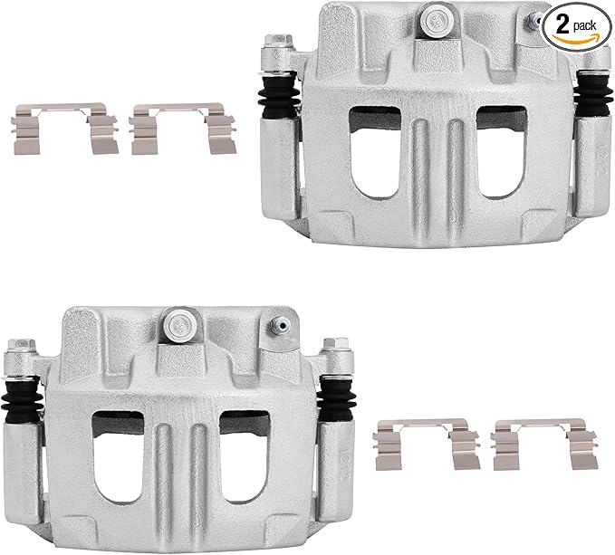 SCITOO 18B4950 18B4951 Disc Brake Calipers Assembly with Bracket Fit For Chevrolet Equinox 2005-2006,For Pontiac Torrent 2006,For Saturn Vue 2004-2007