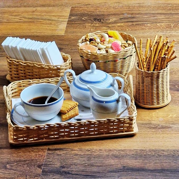 PEDDIG SHOP DIY Basket Weaving Tray Kit – Complete Rattan Craft Set - Image 7