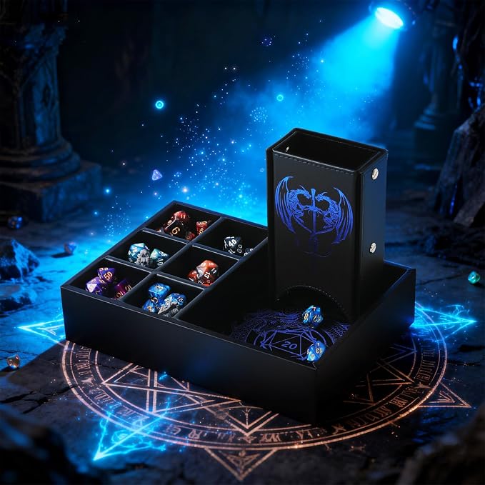 Grajar DND Dice Tray and Dice Tower - Image 2
