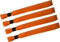 100 Pack Wrist Bands|Orange Wristbands for Events|Wristbands for Concerts Festival Admission Party|13.78” x 0.59”