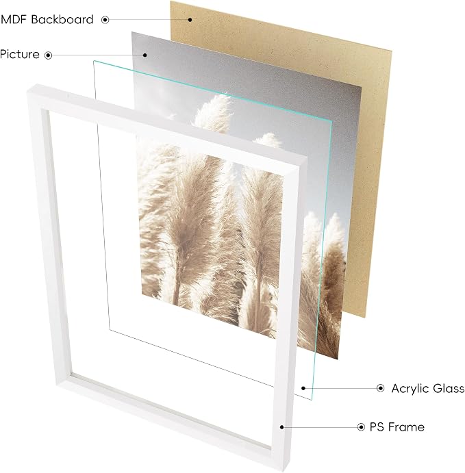 ArtbyHannah Gallery Wall Frame Set, 8 Pack Picture Frames Collage Wall Art Decor - Image 4