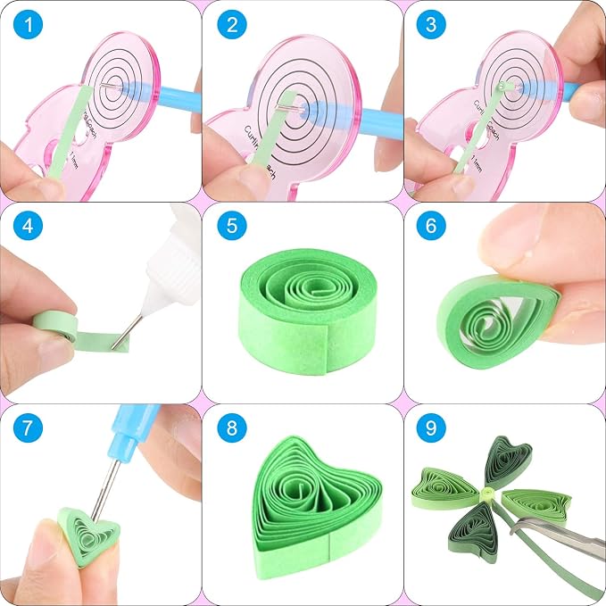 TUPARKA 15 PCS Paper Quilling Kits - Image 6