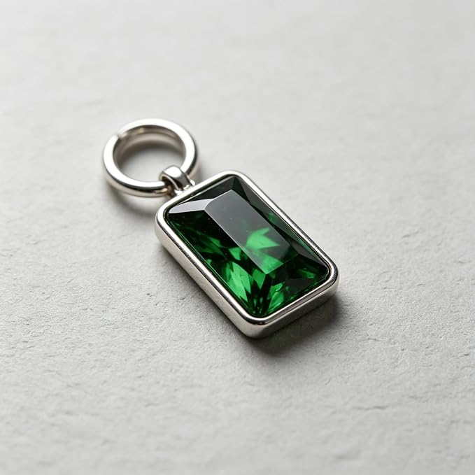Emerald Green Color Cubic Zirconia Loose Beads Unset - Image 7