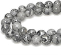 MJDCB AAA Natural Map Stone Beads Gray Picasso Stone Beads by MJDCB