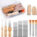 LUDOTEK 38 Pcs Needles Felting Tools Needles Wool Felting Soft Needle Felting by Unknown