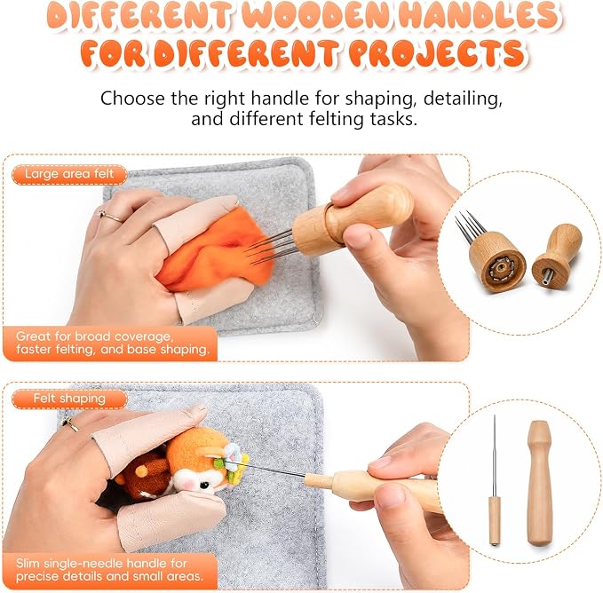 Needle Felting kit Tool Set - Image 5