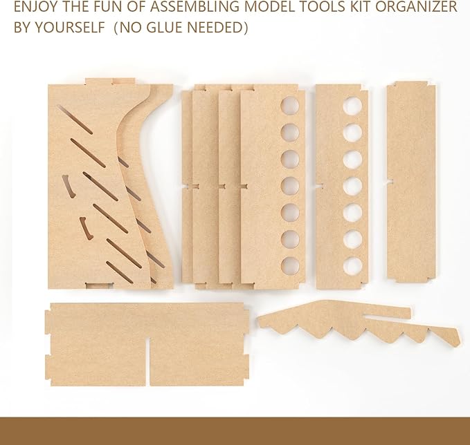 Wooden Model Organizer, Paint Rack - Image 9