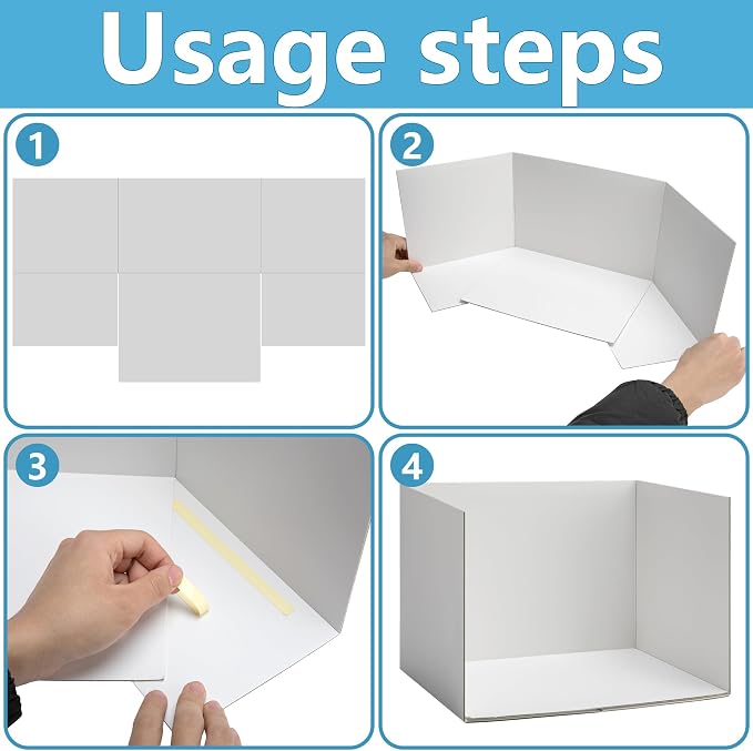 codree 8 Pcs Cardboard Diorama Kit, Diorama Box - Image 4