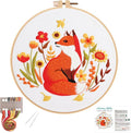 Louise Maelys Autumn Fox Embroidery Kit by LouiseMaelys