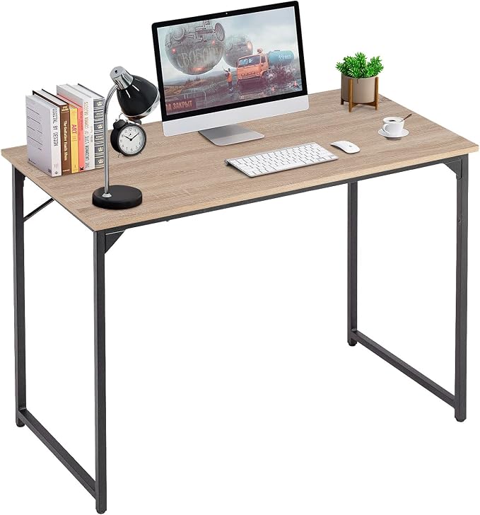 PayLessHere | 39 Inch Computer Desk | Nature | Office Desk by PayLessHere