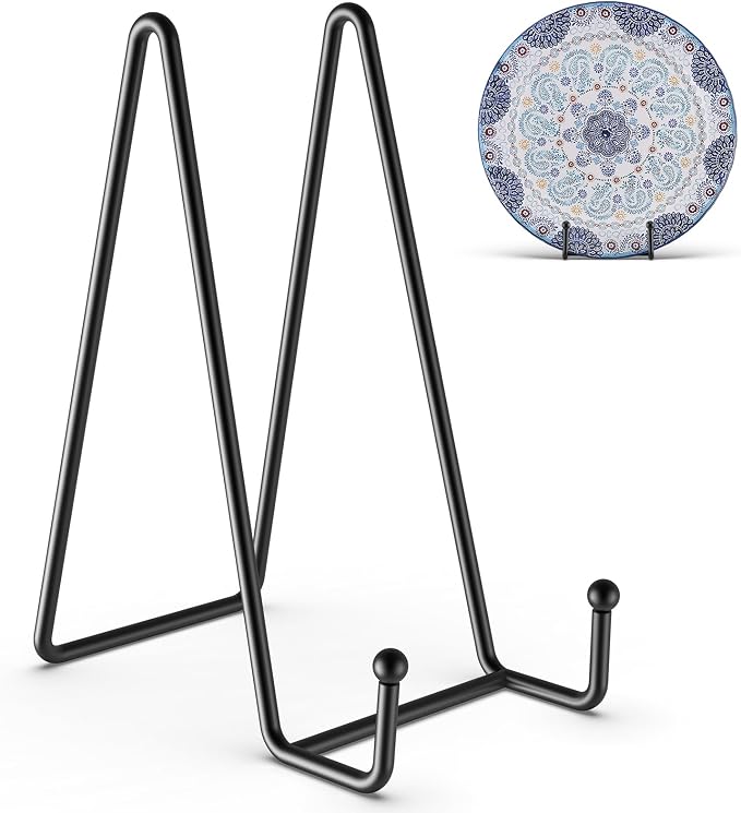 HONGYUTAI 3 Pack 8 Inch Plate Stands by HONGYUTAI
