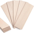 Balsa Wood Sheets 1/4" Thin, Unfinished Wooden Pieces Lumber by Coowayze