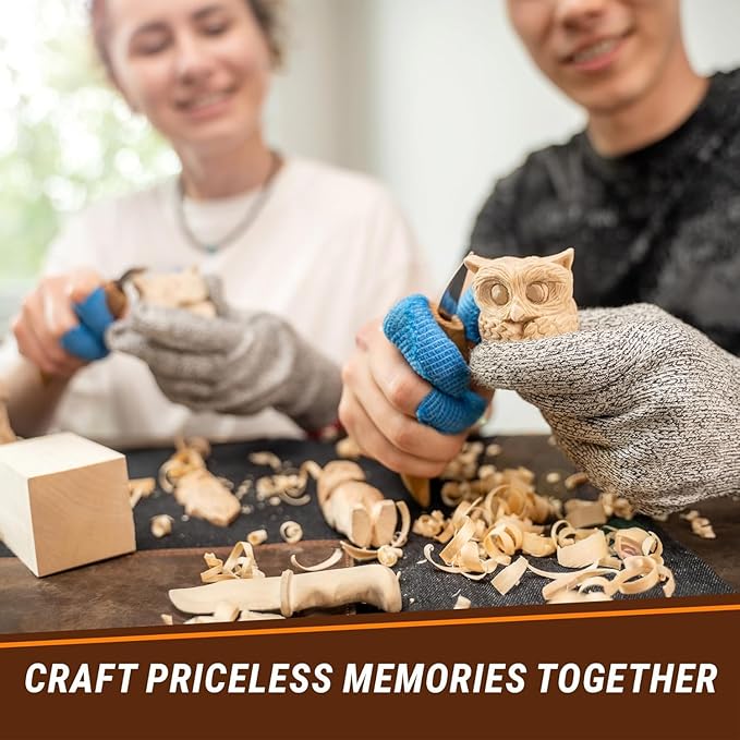 BeaverCraft Basswood Carving Blocks BW18 pcs Whittling Wood - Image 2
