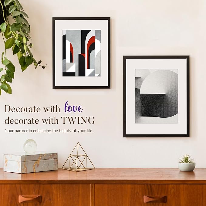 TWING 12x16 Frame 3 Pack, Large Wall Gallery Poster Frames, 12x16 picture frame - Image 6