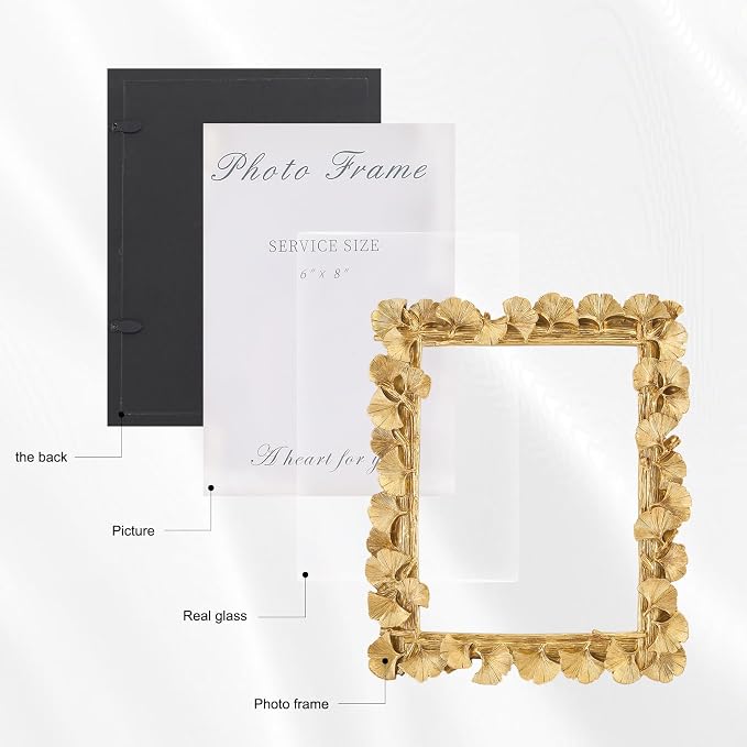 6x8 Vintage Picture Frames, Picture Frame - Image 5