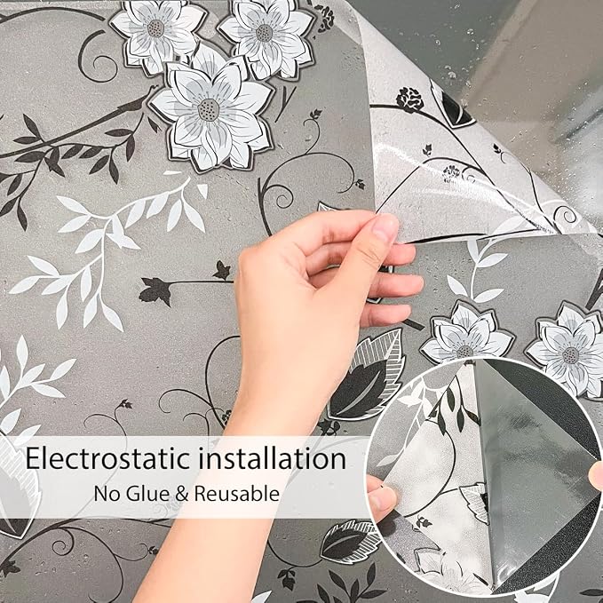 Bloss Frosted Glass Window Film - Image 2