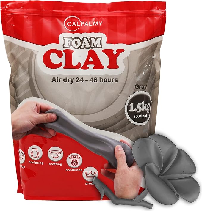 3.3 lbs Moldable Cosplay Foam Clay by CalPalmy