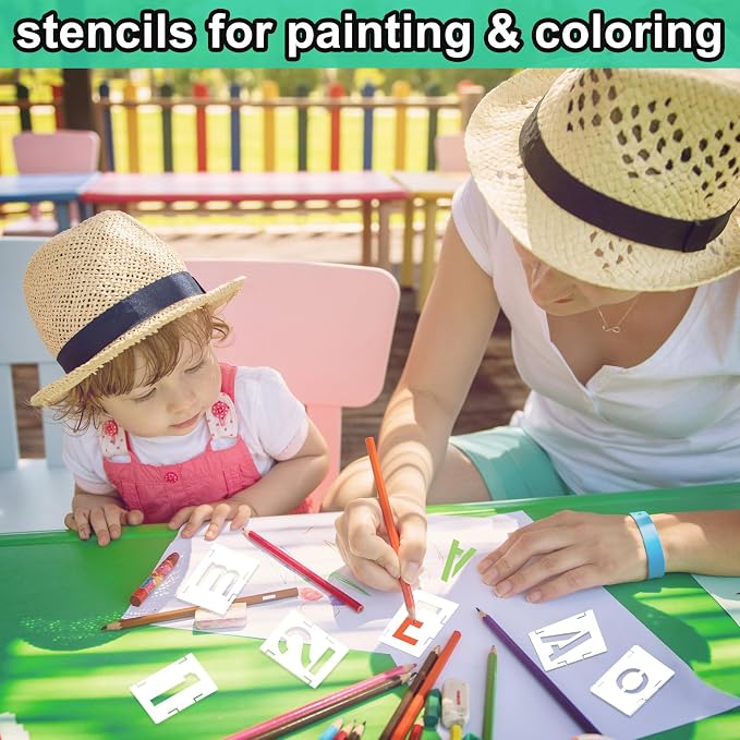 Augshy 2 Inch Letter Stencils for Painting - Image 5