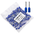 Fidioto AWG22 Wire Ferrules Terminals, 250pcs AWG22 Terminal Connector Wire Insulated Cord Pin Ends Terminals for Electric, Industrial, Chemical Industry, Power Control System, etc.
