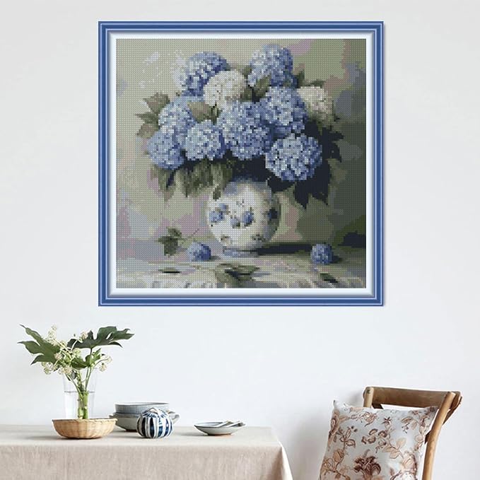 MYBISYMQQ Hydrangea Cross Stitch Kits - Image 5