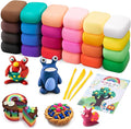 Air Dry Modeling Clay Kit by Exptolii