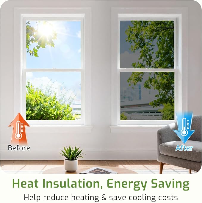 LUTE One Way Window Privacy Film, Window Tint, 35.4" x 118.1" | Sun Blocking UV - Image 4