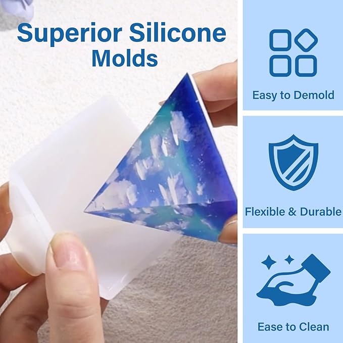 LET'S RESIN 16oz Epoxy Resin Kits and Molds Complete Set - Image 6