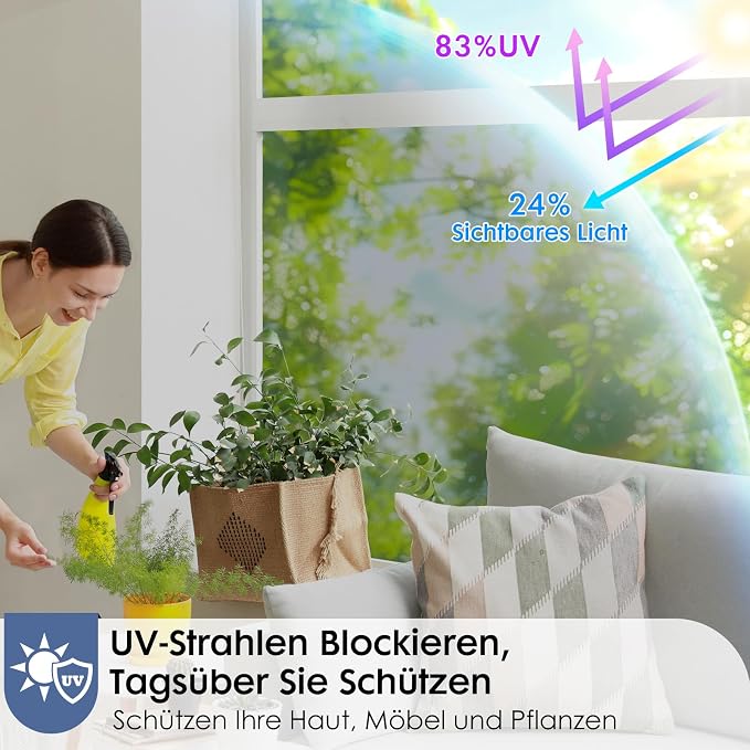 rabbitgoo Window Privacy Film One Way Window Tint - Image 3