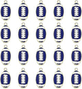 20PCS Sports Charms Enamel Basketball Baseball Pendant Charms by ANGLESJELL
