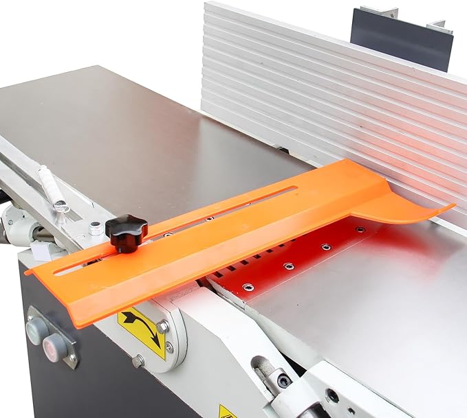 KAKA INDUSTRIAL WDP-4010, 10 inch Width,Woodworking Planer with Built in Mobile Base and Helical Cutterhead, 220V Motor