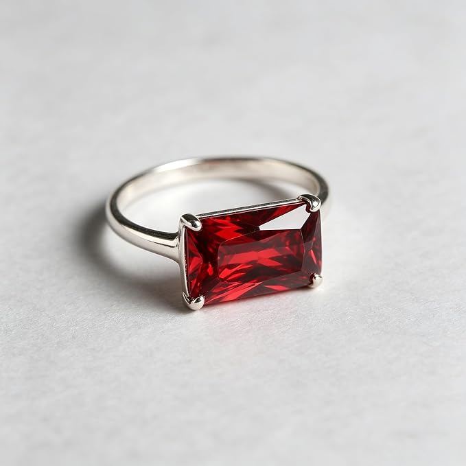 Ruby Red Cubic Zirconia Loose Beads Unset - Image 4