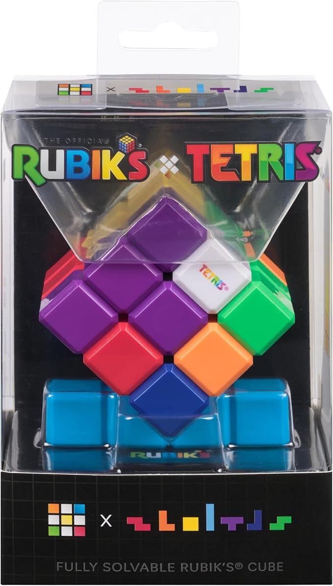 Rubik's Cube Tetris Edition 3x3 Cube Shapeshifting Puzzle Game Brain Teaser - Image 9
