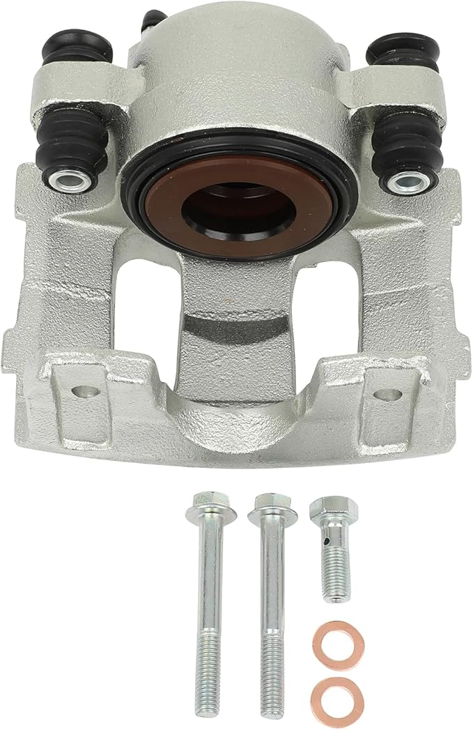 SCITOO Front Right Brake Caliper Without Bracket 184339 Compatible For Jeep Cherokee/Comanche, For Jeep Grand Wagoneer 93, For Jeep TJ 97-06, For Jeep Wagoneer 90, For Jeep Wrangler 90-95 97-06
