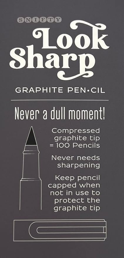 SNIFTY Look Sharp Always Sharp Pen•cil - Image 2