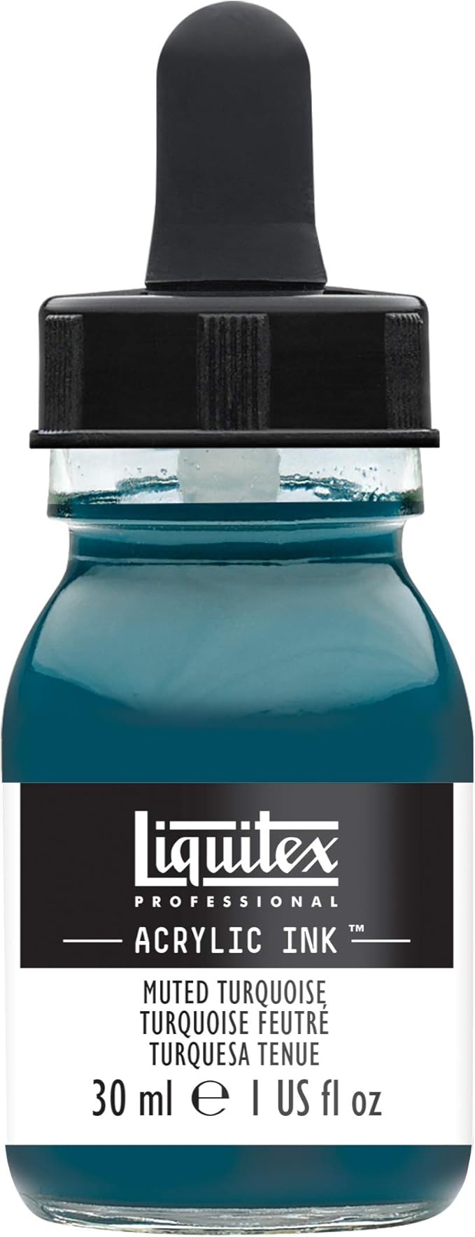 Liquitex Professional Acrylic Ink, 1-oz Jar, Muted Turquoise by Liquitex
