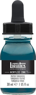 Liquitex Professional Acrylic Ink, 1-oz Jar, Muted Turquoise by Liquitex