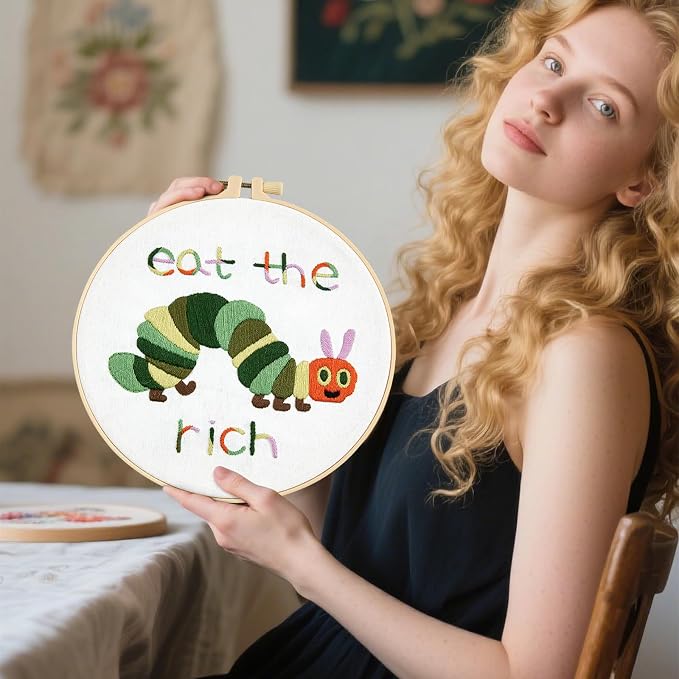 Hungry Caterpillar Embroidery Kits - Image 5