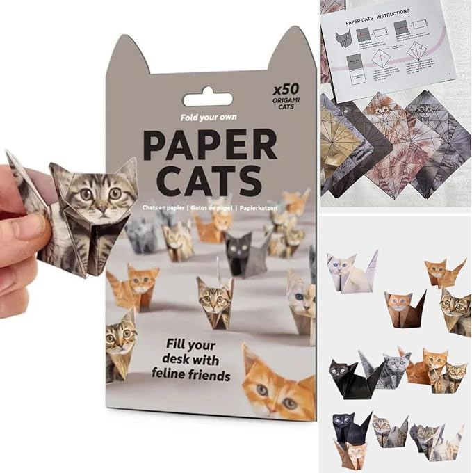 DIY Paper Cat Origami Kit by Unknown