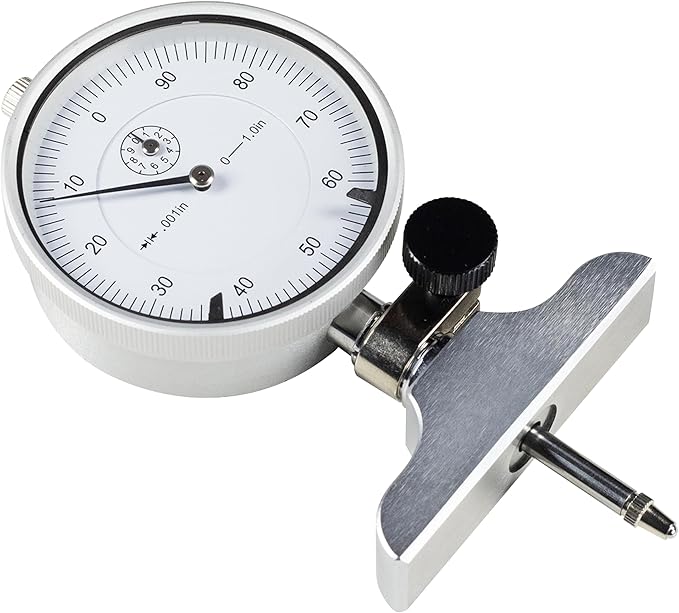 HFS(R) Dial Depth Gage Set - 0-22" Range with Interchangeable Rods