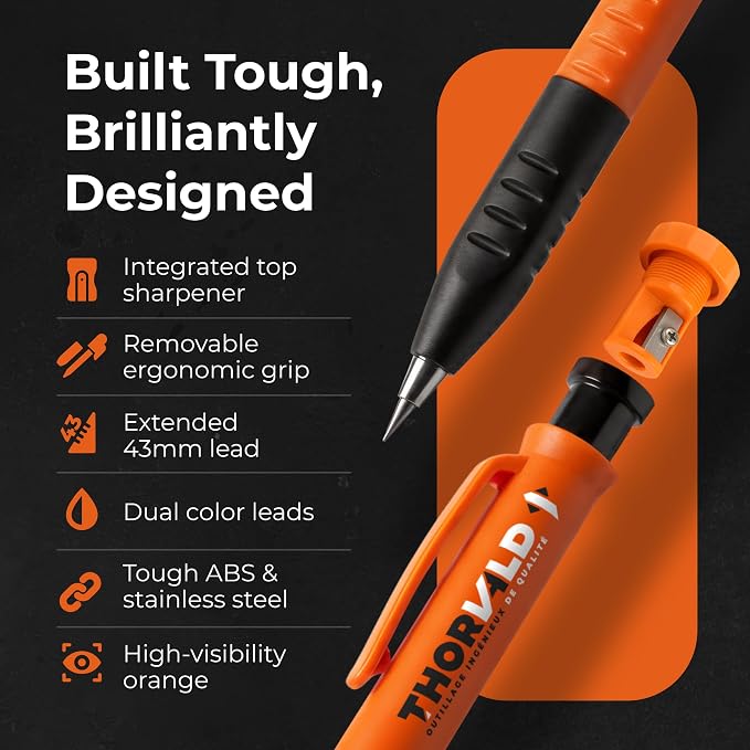 THORVALD New 3-in-1 Carpenter Pencils - Image 3