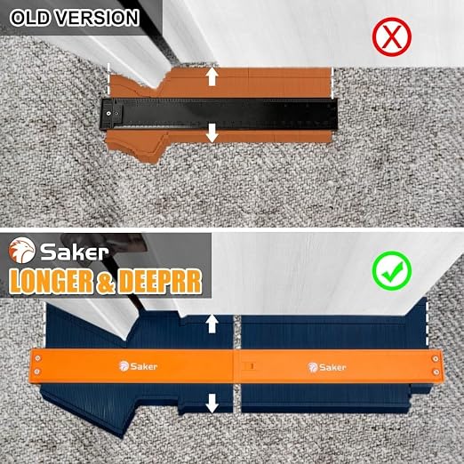Saker Connection Profile Gauge-Adjustable Lock -Precisely Copy Irregular Shape - Image 2