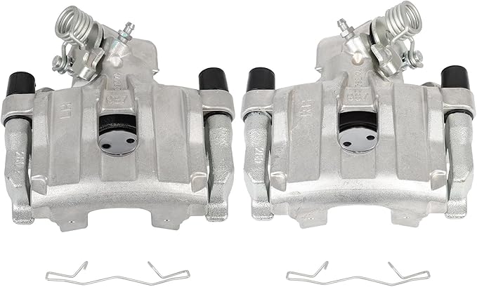 SCITOO 19B2954A 19B2955A Rear Left & Right Disc Brake Calipers Assembly w/Bracket For Mazda For 3,For Volvo For C30/For C70/For S40/For V50