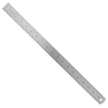 Pacific Arc Stainless Steel Ruler Inch and Metric, with 32nd and 64th Graduations, 18 Inches