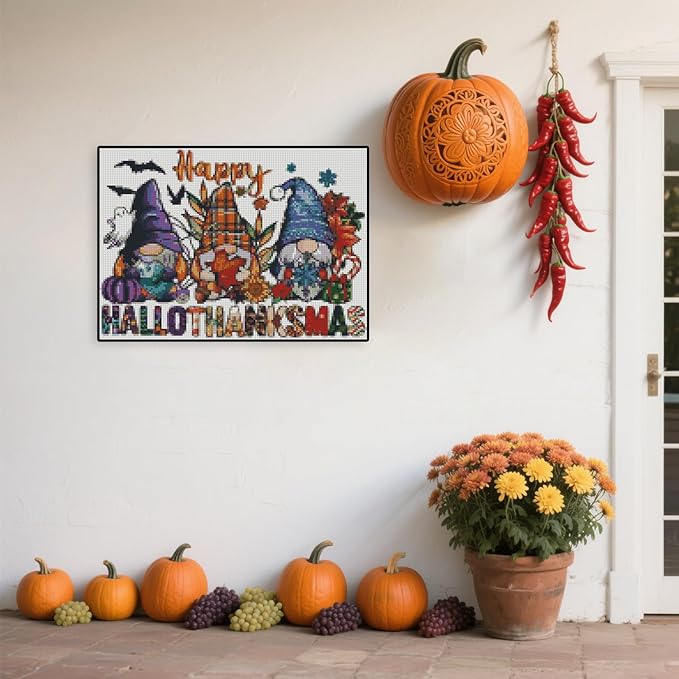 Halloween Stamped Cross Stitch Kits - Image 3