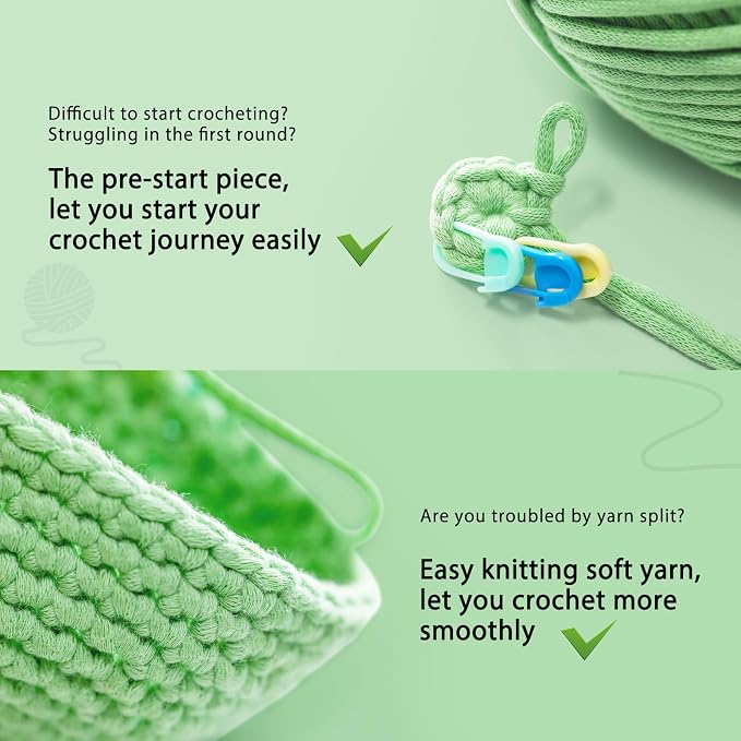 Crochet Kit for Beginners: Frog Crochet Kit for Adults, Learn to Crochet - Image 6