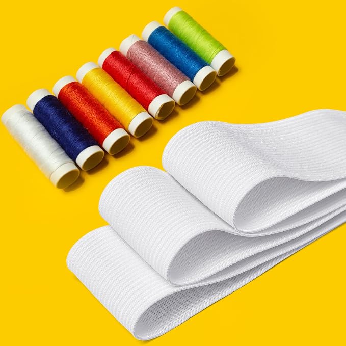 Elastic Band for Sewing, 1.5 Inch x 12 Yard High Elasticity Sewing Elastic - Image 5