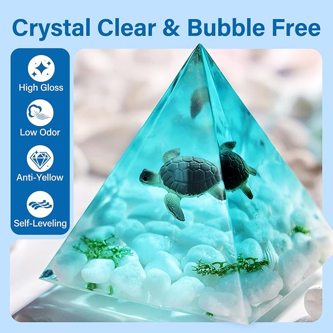 LET'S RESIN 16oz Epoxy Resin Kits and Molds Complete Set - Image 2